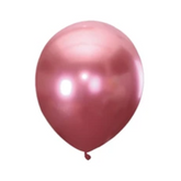 GLOBO CROMADO R12 FUCSIA X 25